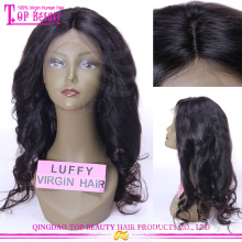 Superior Quality Cheap No Shedding 100% Human Hair Silk Top Full Lace Wigs